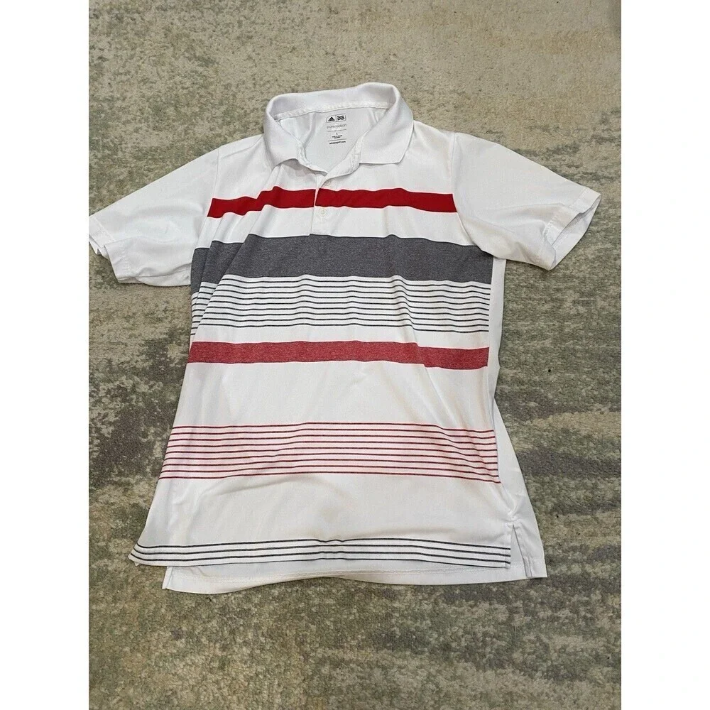 Lot (9) GOLF POLOS - Adidas, Izod, Nike - Size Large - Nike Golf Mock Neck